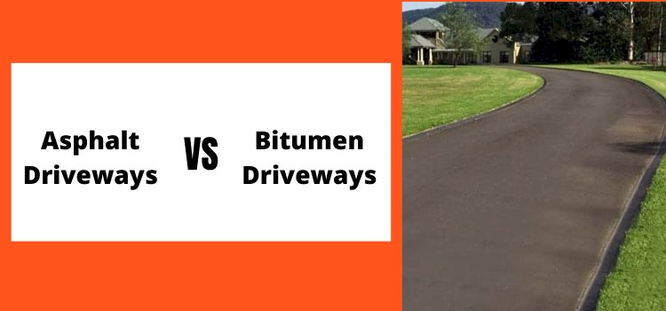 What Is The Difference Between Asphalt & Bitumen Driveways?